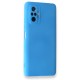 Xiaomi Redmi Note 10 Pro Kılıf Nano içi Kadife Silikon - Mavi Xiaomi Redmi Note 10 Pro Kılıf Nano içi Kadife Silikon - Mavi