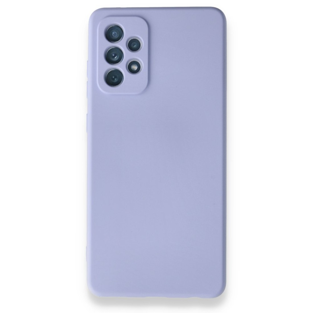  Samsung Galaxy A72 Kılıf Nano içi Kadife Silikon - Lila