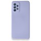  Samsung Galaxy A72 Kılıf Nano içi Kadife Silikon - Lila