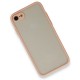 iPhone SE 2020 Kılıf Montreal Silikon Kapak - Pembe