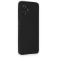  Realme C35 Kılıf Nano içi Kadife Silikon - Siyah