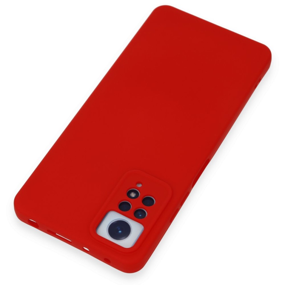 Xiaomi Redmi Note 12 Pro 4G Kılıf Nano içi Kadife Silikon - Kırmızı Xiaomi Redmi Note 12 Pro 4G Kılıf Nano içi Kadife Silikon - Kırmızı