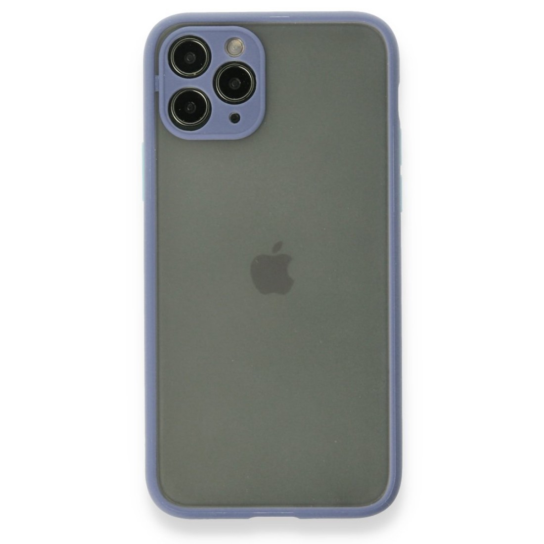  iPhone 11 Pro Kılıf Montreal Silikon Kapak - Gri
