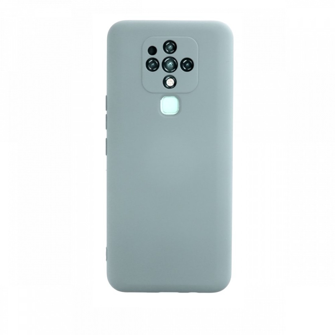 Tecno Camon 16 Kılıf Nano içi Kadife Silikon - Buz Mavisi