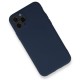 iPhone 11 Pro Kılıf Nano içi Kadife Silikon - Lacivert iPhone 11 Pro Kılıf Nano içi Kadife Silikon - Lacivert