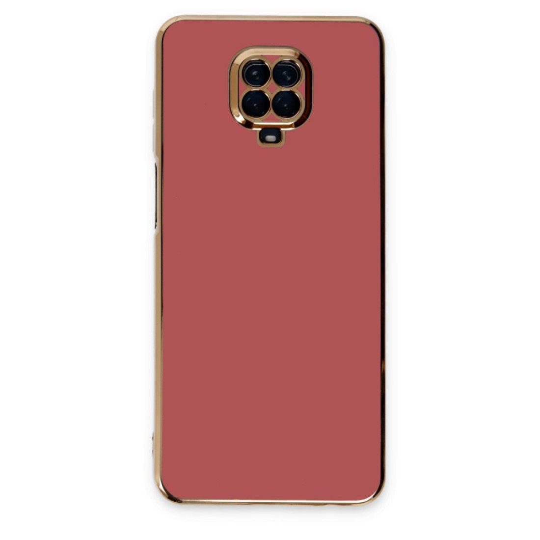  Xiaomi Redmi Note 9S Kılıf Volet Silikon - Kırmızı