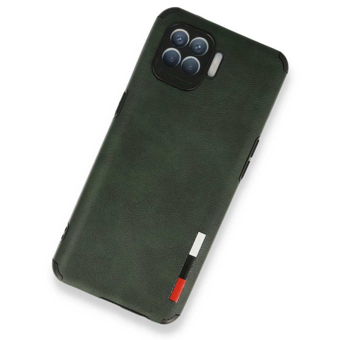 Oppo Reno 4 Lite Kılıf Loop Deri Silikon - Yeşil Oppo Reno 4 Lite Kılıf Loop Deri Silikon - Yeşil