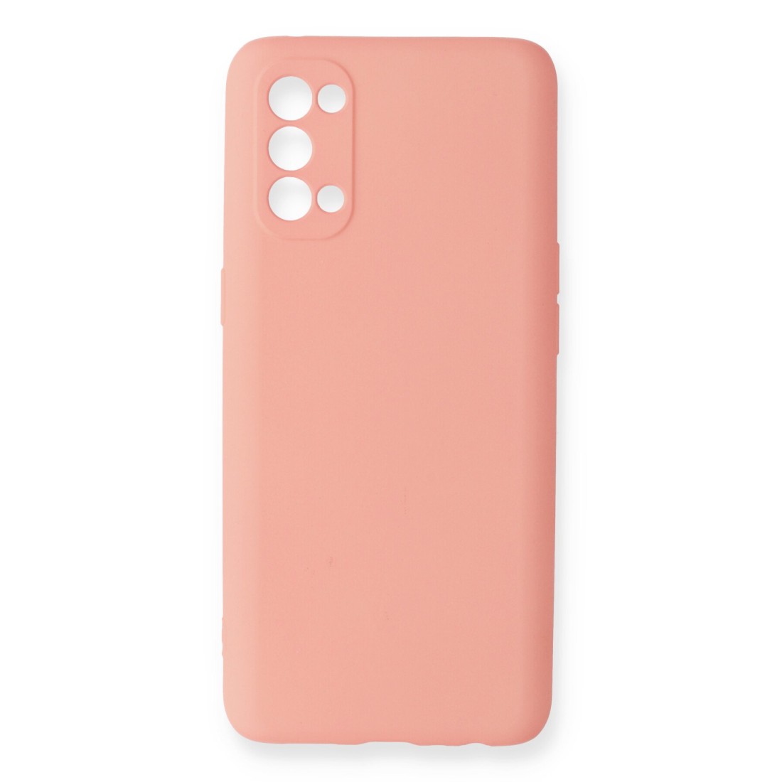  Oppo Reno 4 Kılıf First Silikon - Pudra