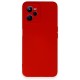  Realme C35 Kılıf Nano içi Kadife Silikon - Kırmızı