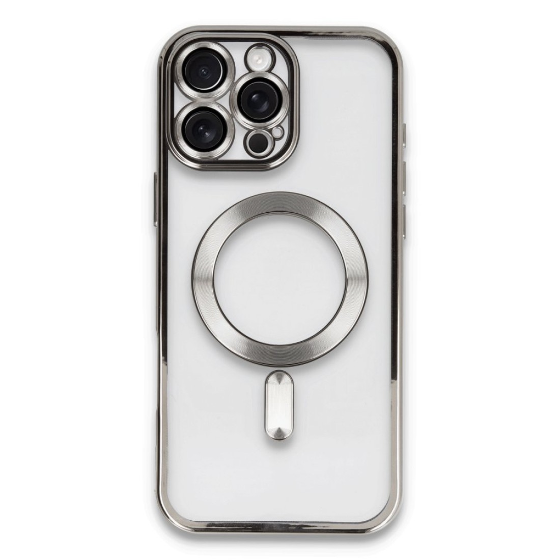  iPhone 16 Pro Kılıf Kross Magneticsafe Kapak - Titan Gri