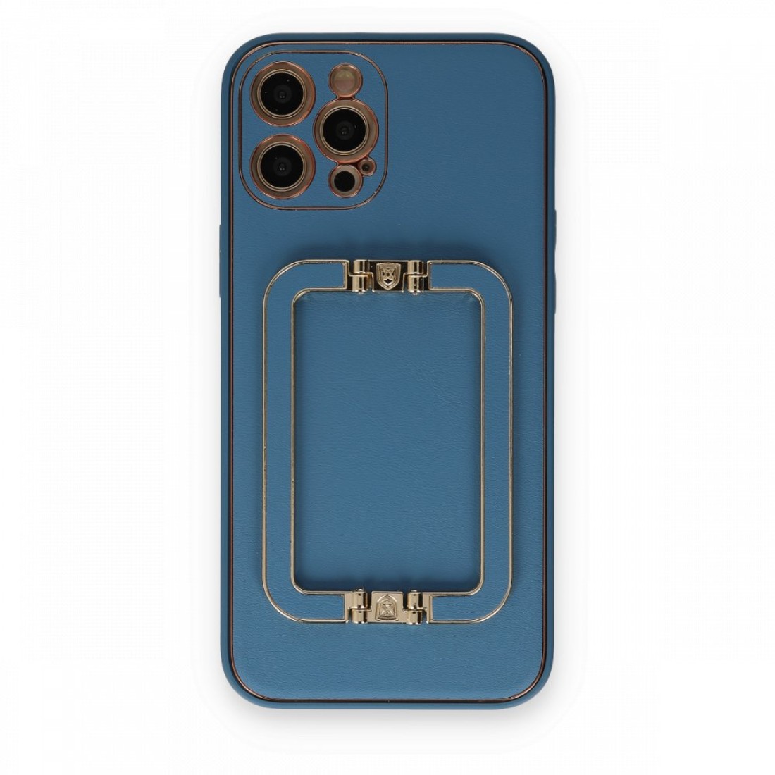  iPhone 12 Pro Kılıf Coco Elit Kapak - Mavi
