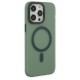 iPhone 14 Pro Max Kılıf Lodos Magneticsafe Mat Kapak - Köknar Yeşili iPhone 14 Pro Max Kılıf Lodos Magneticsafe Mat Kapak - Köknar Yeşili