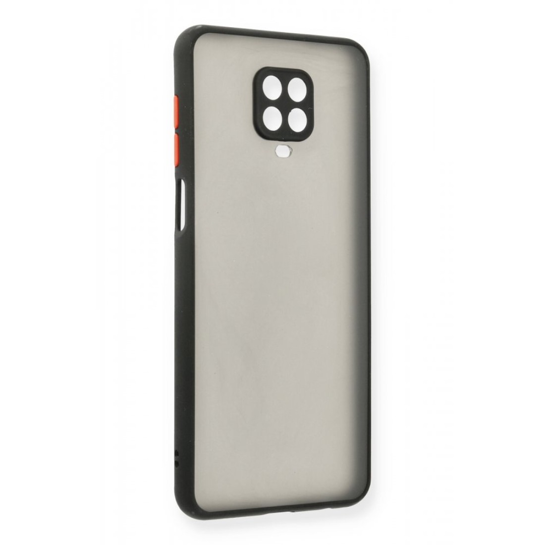  Xiaomi Redmi Note 9S Kılıf Montreal Silikon Kapak - Siyah