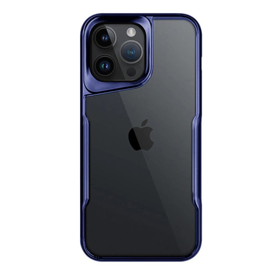  iPhone 15 Pro Max Kılıf Boyi Silikon Kapak - Lacivert