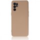  Oppo Reno 6 Kılıf Nano içi Kadife Silikon - Pudra