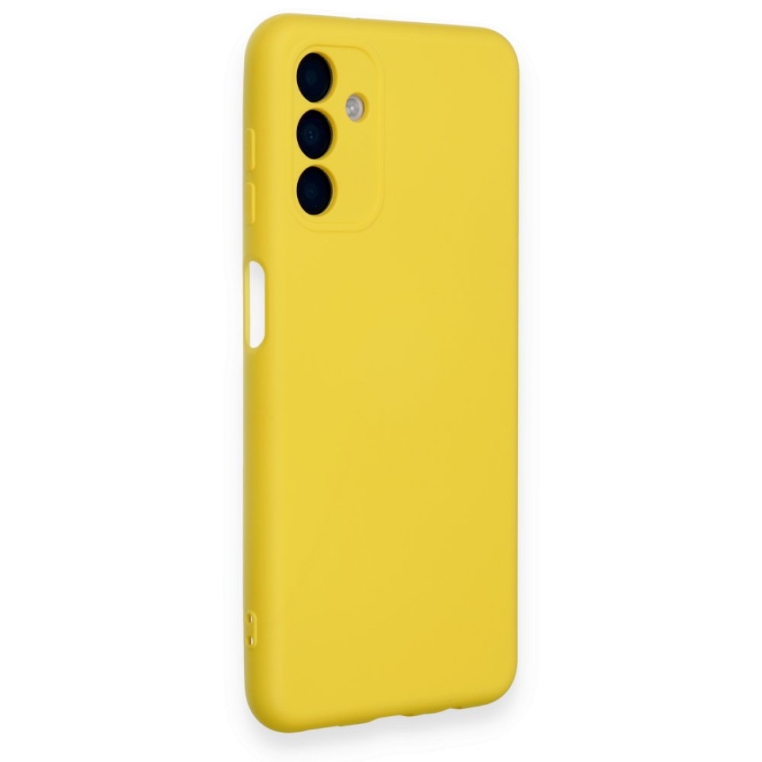 Samsung Galaxy A24 4G Kılıf Nano içi Kadife Silikon - Sarı Samsung Galaxy A24 4G Kılıf Nano içi Kadife Silikon - Sarı