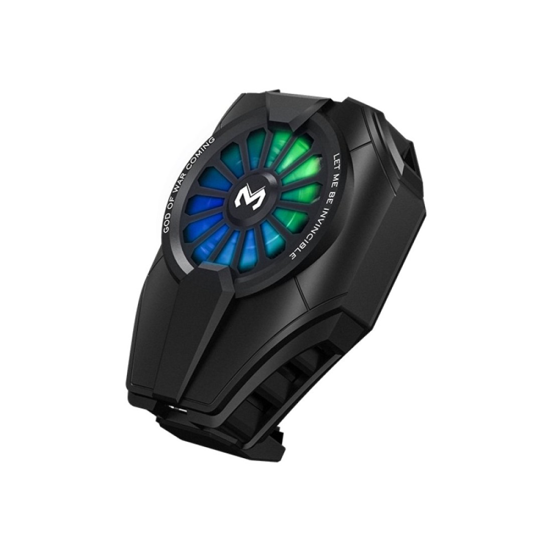  DL06 RGB Radyatör Telefon Soğutucu Fan - Siyah