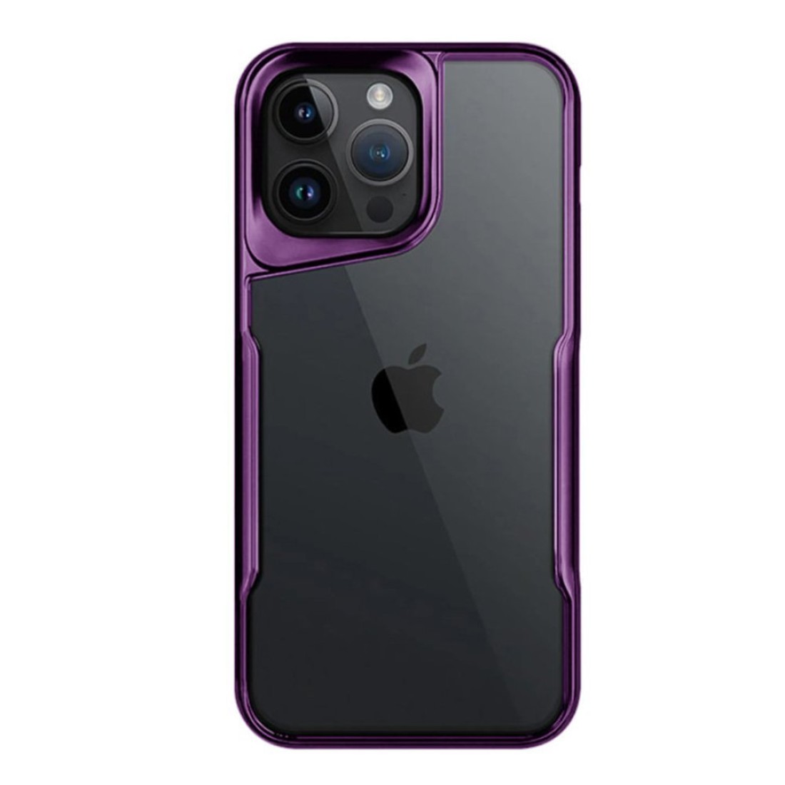  iPhone 16 Pro Kılıf Boyi Silikon Kapak - Derin Mor