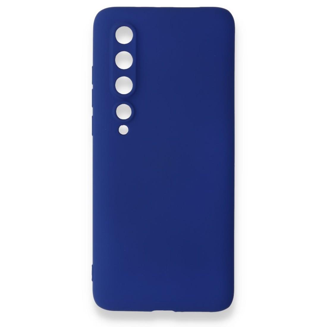  Xiaomi Mi 10 Kılıf First Silikon - Lacivert