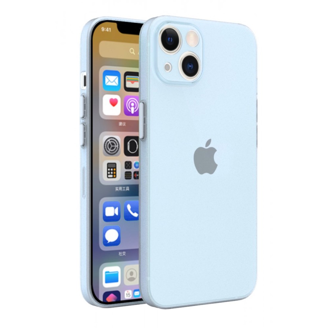  iPhone 13 Mini Kılıf Puma Silikon - Turkuaz