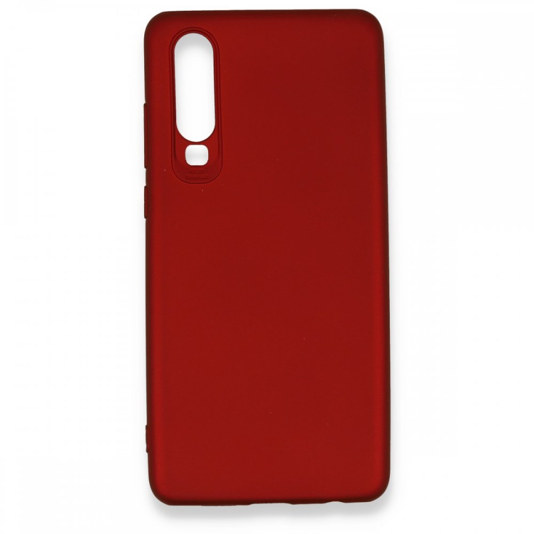  Huawei P30 Kılıf First Silikon - Bordo