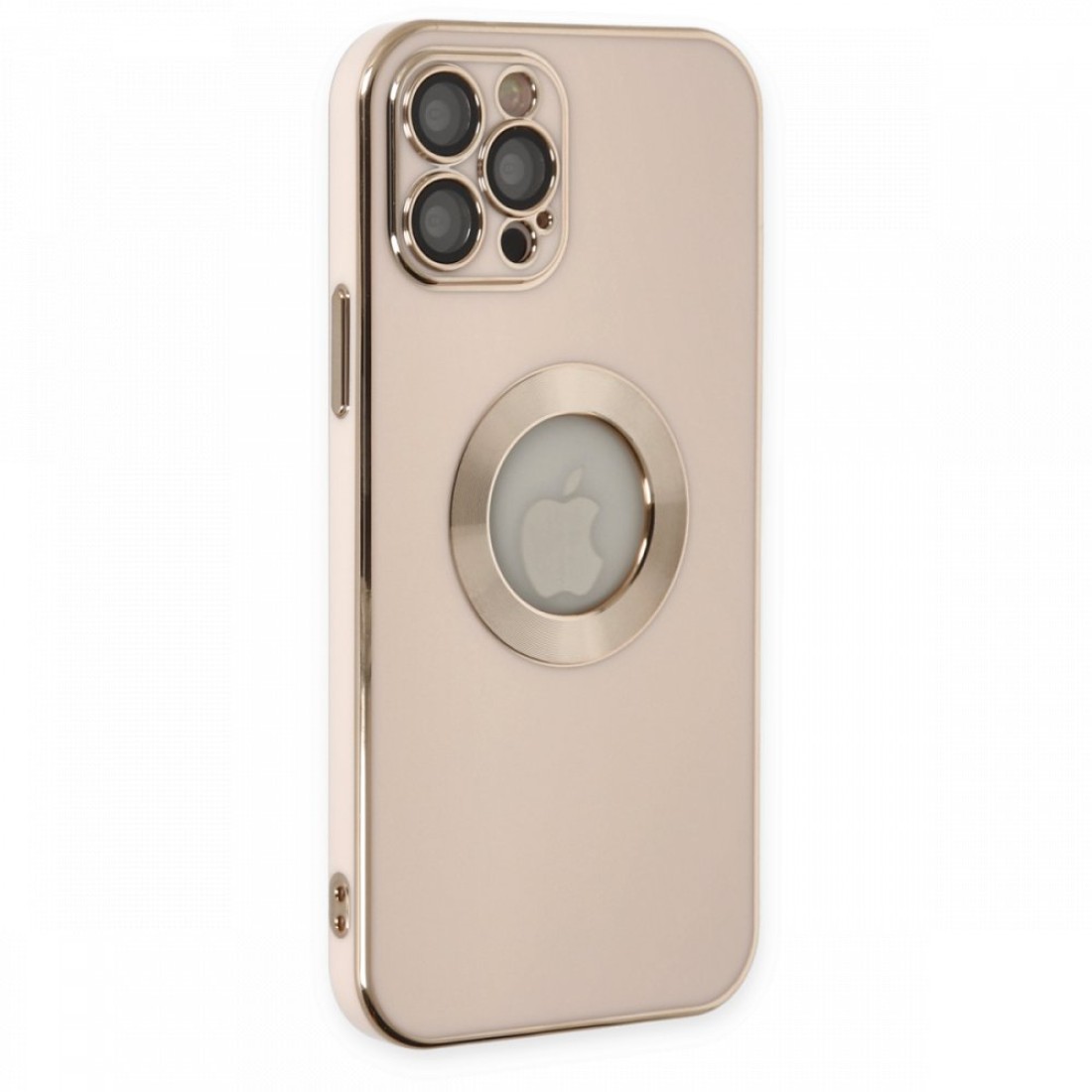  iPhone 12 Pro Kılıf Store Silikon - Pembe