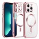 iPhone 15 Kılıf Kross Magneticsafe Kapak - Pembe iPhone 15 Kılıf Kross Magneticsafe Kapak - Pembe