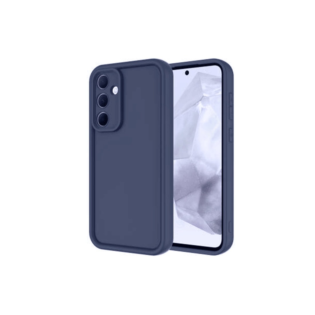  Samsung Galaxy A16 5G Kılıf Viera Silikon - Lacivert