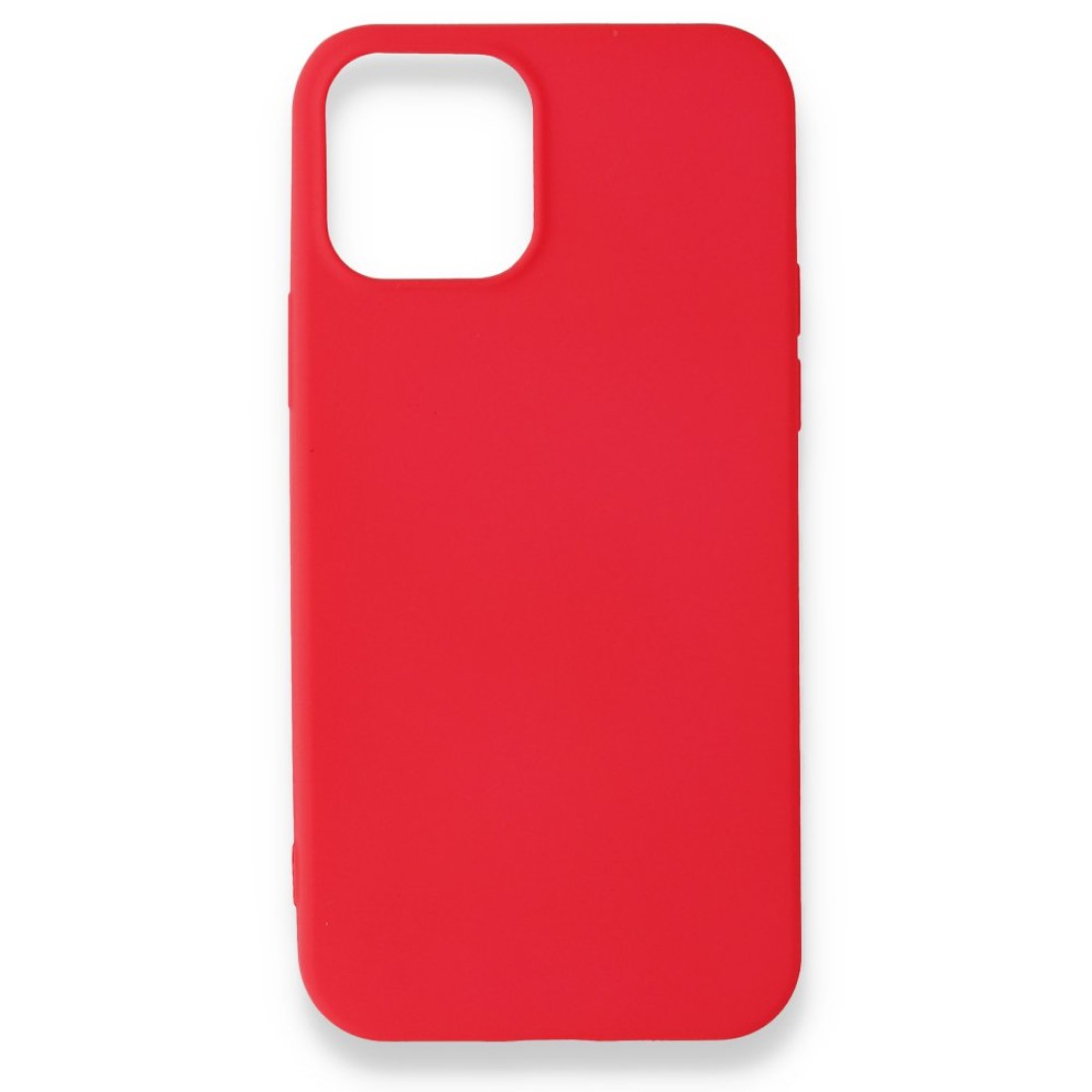  iPhone 12 Mini Kılıf First Silikon - Kırmızı