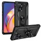 Oppo Reno 5 Lite Kılıf Sofya Yüzüklü Silikon Kapak - Siyah Oppo Reno 5 Lite Kılıf Sofya Yüzüklü Silikon Kapak - Siyah