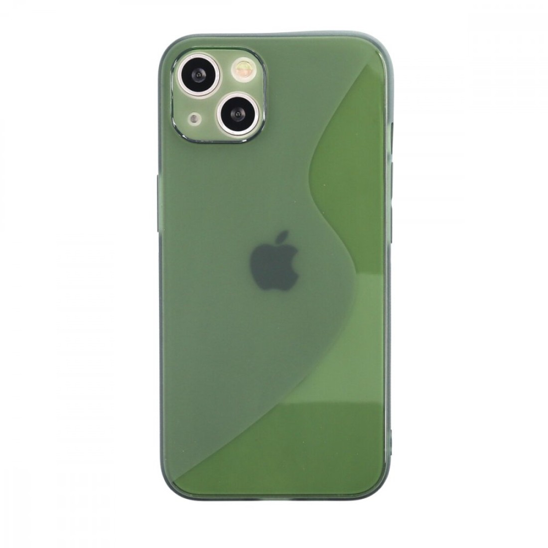  iPhone 13 Mini Kılıf S Silikon - Yeşil