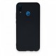  Huawei P20 Lite Kılıf Nano içi Kadife Silikon - Lacivert