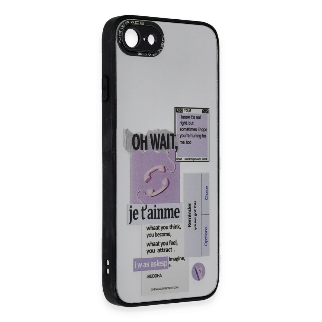 iPhone 8 Kılıf Mirror Desenli Kapak - Mirror - 4 iPhone 8 Kılıf Mirror Desenli Kapak - Mirror - 4