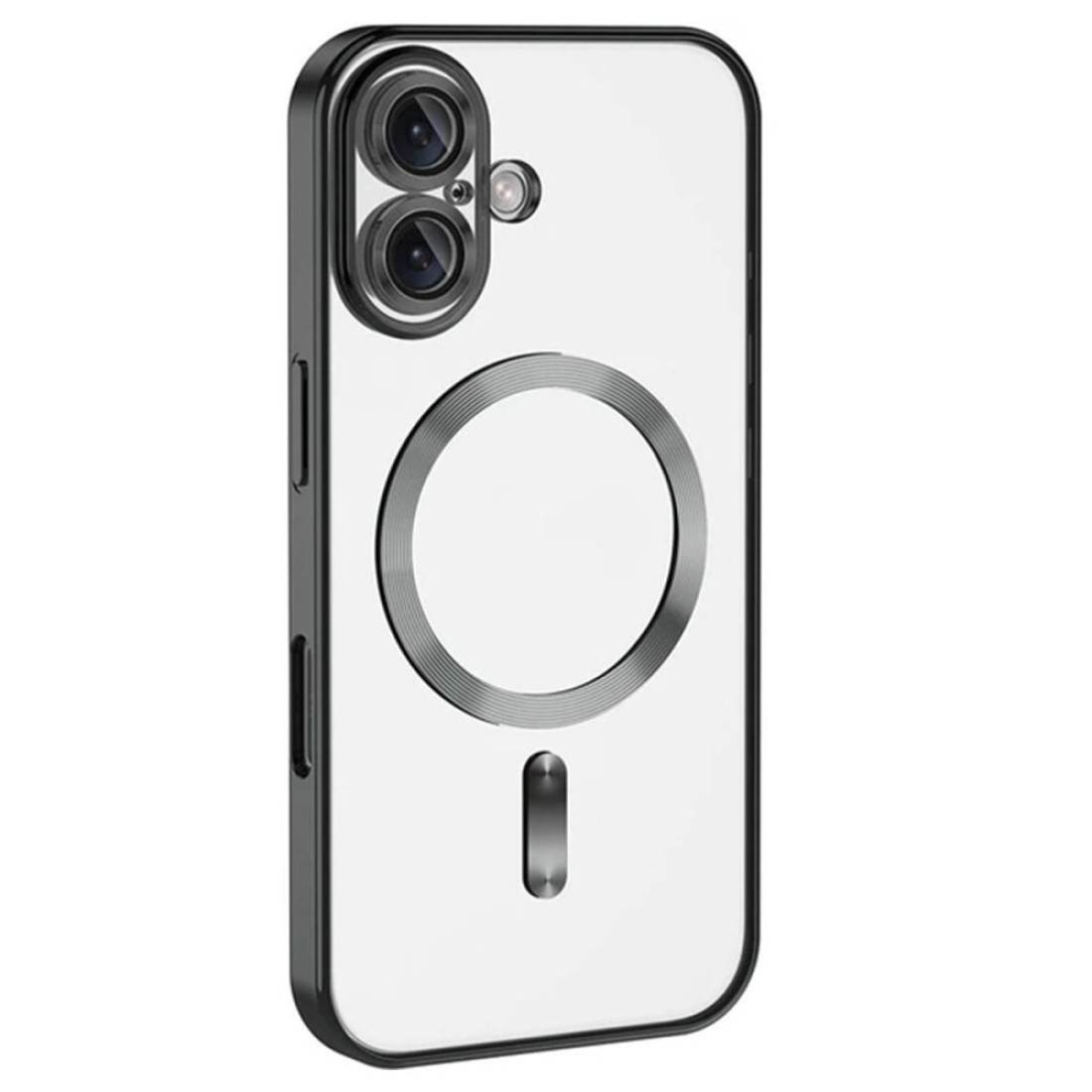 iPhone 16 Plus Kılıf Kross Magneticsafe Kapak - Siyah