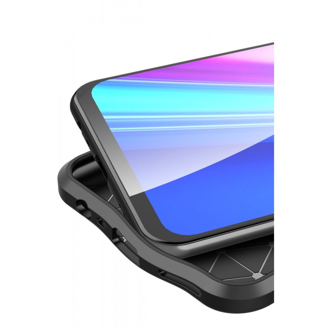 Realme 7 Kılıf Auto Focus Kapak - Lacivert Realme 7 Kılıf Auto Focus Kapak - Lacivert