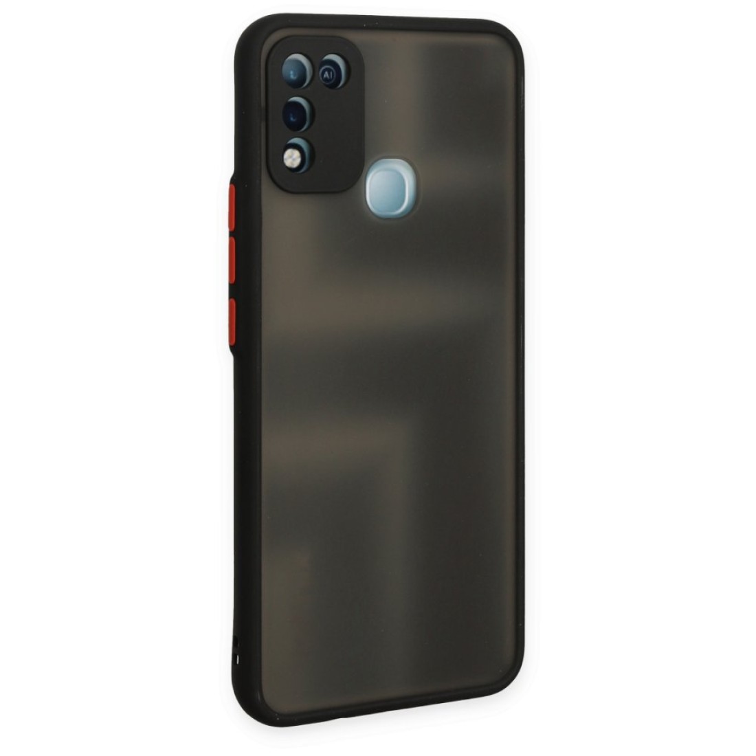  İnfinix Hot 10 Play Kılıf Montreal Silikon Kapak - Siyah