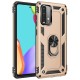  Xiaomi Redmi 9T Kılıf Sofya Yüzüklü Silikon Kapak - Gold