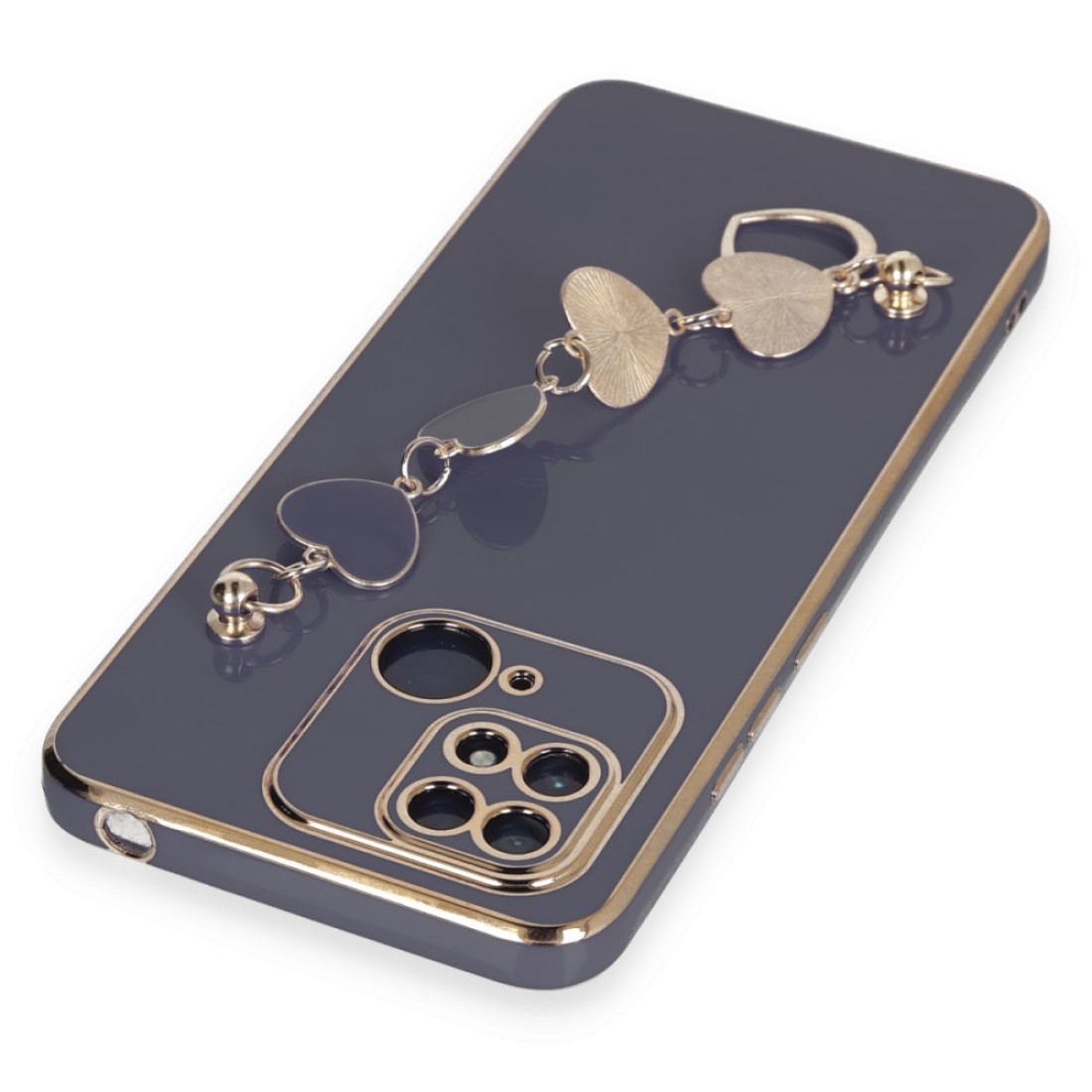 Xiaomi Redmi 10C Kılıf Esila Silikon - Gri Xiaomi Redmi 10C Kılıf Esila Silikon - Gri
