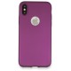 iPhone XS Kılıf First Silikon - Mürdüm iPhone XS Kılıf First Silikon - Mürdüm