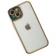 iPhone 14 Plus Kılıf Liva Lens Silikon - Yeşil iPhone 14 Plus Kılıf Liva Lens Silikon - Yeşil