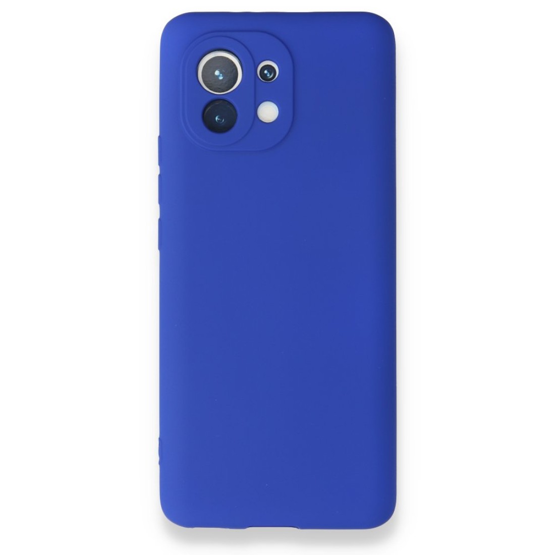  Xiaomi Mi 11 Kılıf First Silikon - Lacivert