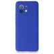  Xiaomi Mi 11 Kılıf First Silikon - Lacivert