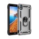  Xiaomi Redmi 7A Kılıf Sofya Yüzüklü Silikon Kapak - Gümüş