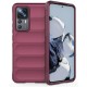  Xiaomi Mi 12T Pro Kılıf Optimum Silikon - Bordo