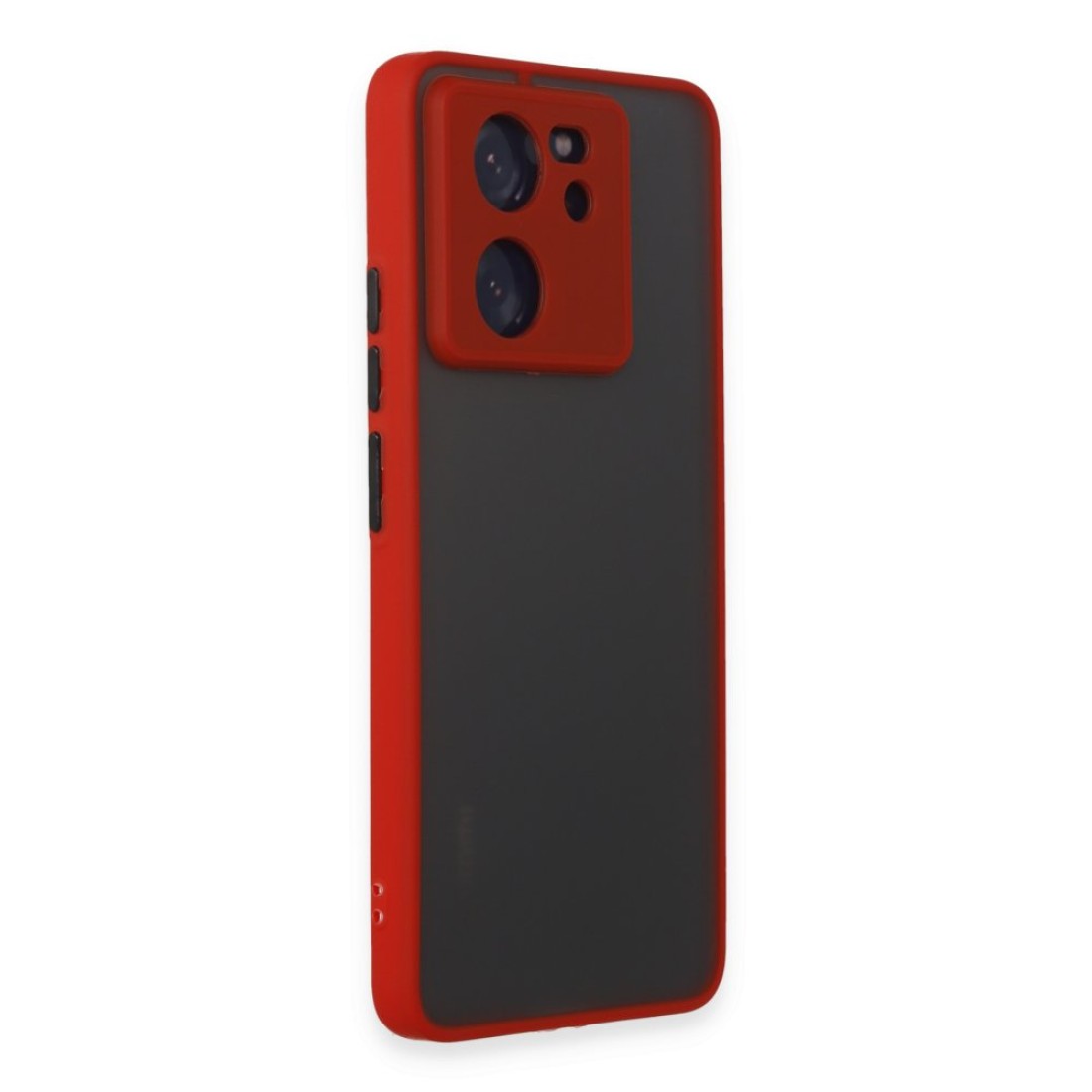 Xiaomi Mi 13T Kılıf Montreal Silikon Kapak - Kırmızı Xiaomi Mi 13T Kılıf Montreal Silikon Kapak - Kırmızı