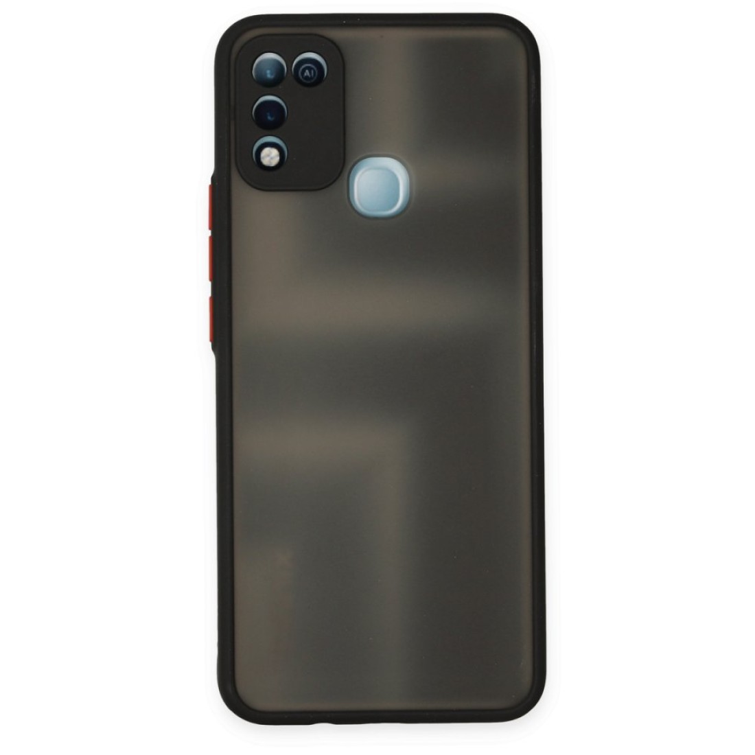  İnfinix Hot 10 Play Kılıf Montreal Silikon Kapak - Siyah