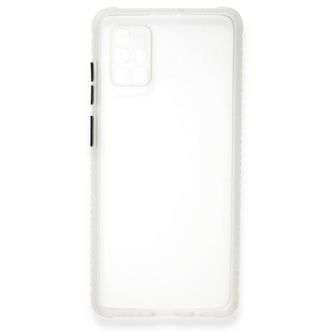  Samsung Galaxy A71 Kılıf Miami Şeffaf Silikon - Şeffaf