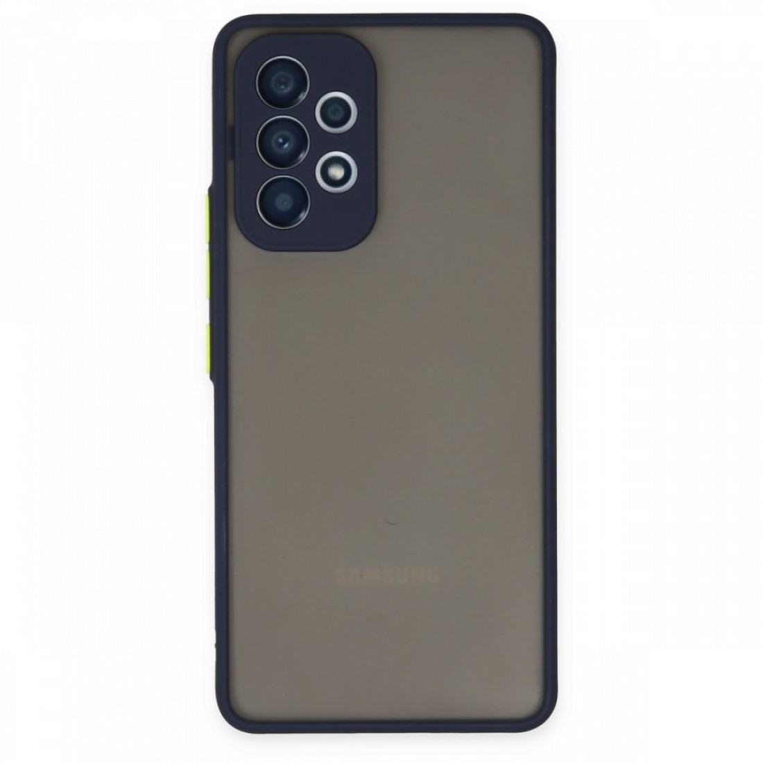  Samsung Galaxy A23 4G Kılıf Montreal Silikon Kapak - Lacivert