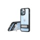 iPhone 12 Pro Kılıf Rolet Stand Kapak - Siyah iPhone 12 Pro Kılıf Rolet Stand Kapak - Siyah