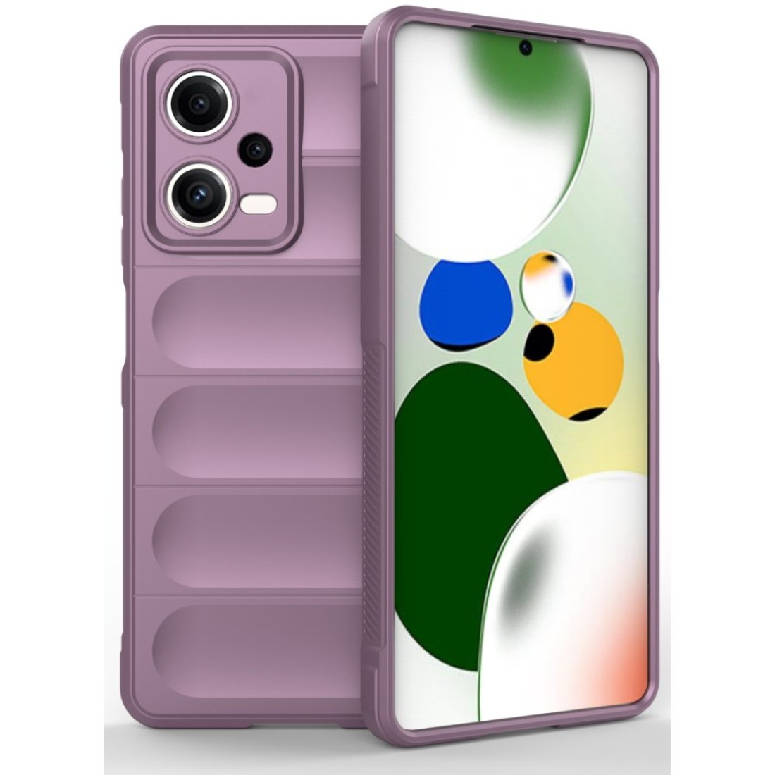  Xiaomi Poco X5 Pro 5G Kılıf Optimum Silikon - Mor